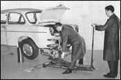Engine Removal and Installation, Section M, Engine and Clutch