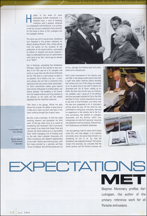 Porsche Post, May 2004