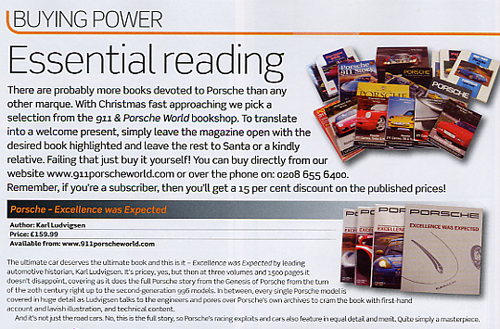 911 & Porsche World - December 2008 - review